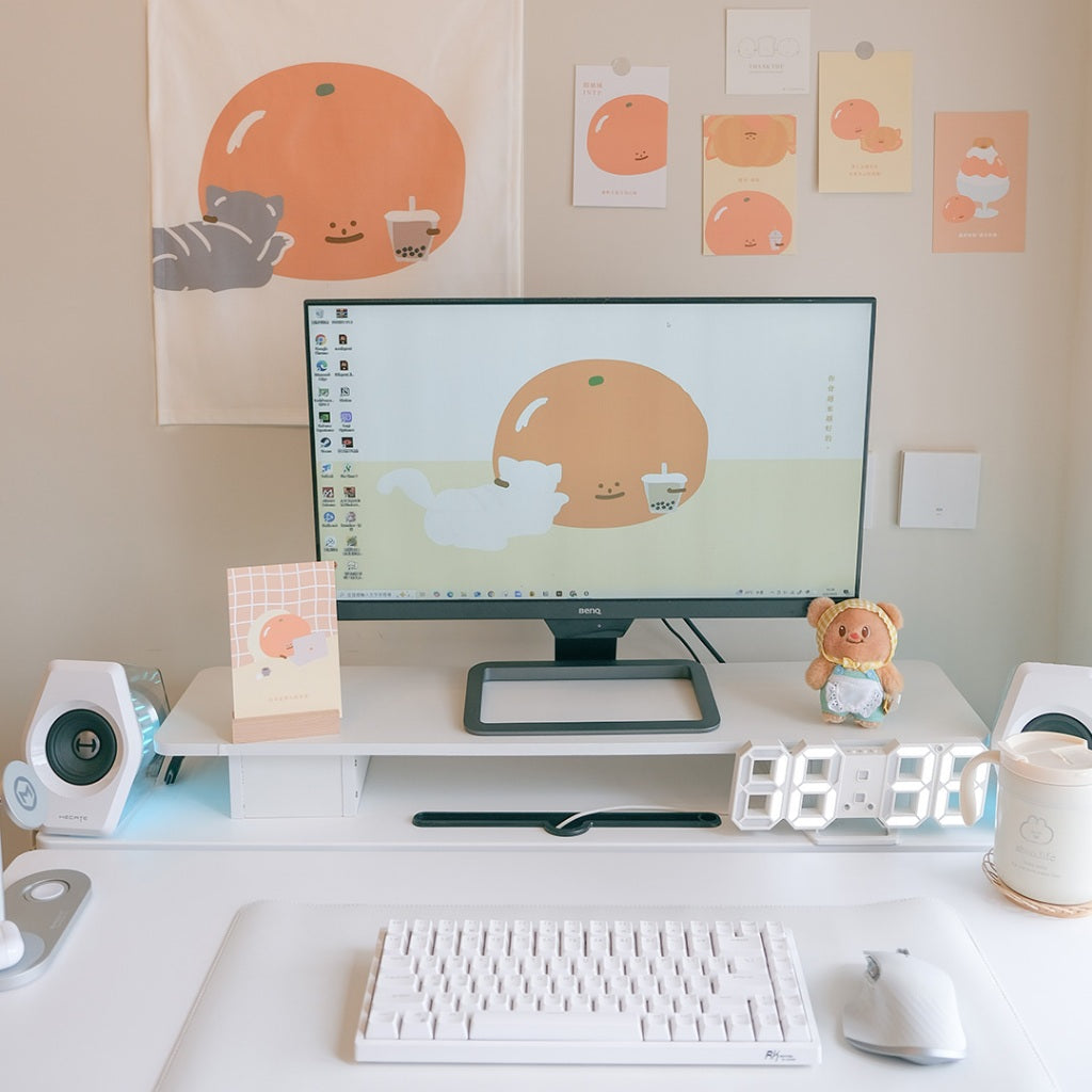 【LIFEMAGICHK GIFT SET】家居療癒書桌辦公桌佈置套裝｜6款卡片＋裝飾掛布＋限定桌面佈置物 1 set♡