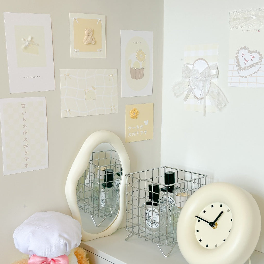 檸檬午夏♡日系 ins 療癒佈置套裝｜8款手工牆飾卡片