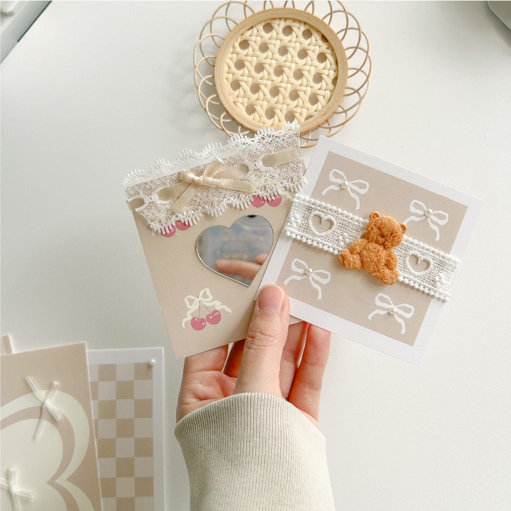 櫻桃巧克力♡日系 ins 療癒佈置套裝｜8款手工牆飾卡片