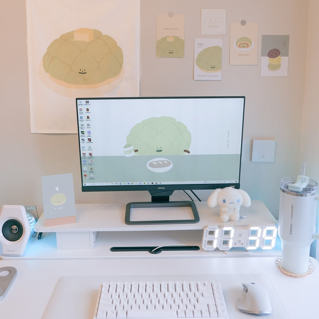 【LIFEMAGICHK GIFT SET】家居療癒書桌辦公桌佈置套裝｜6款卡片＋裝飾掛布＋限定桌面佈置物 1 set♡