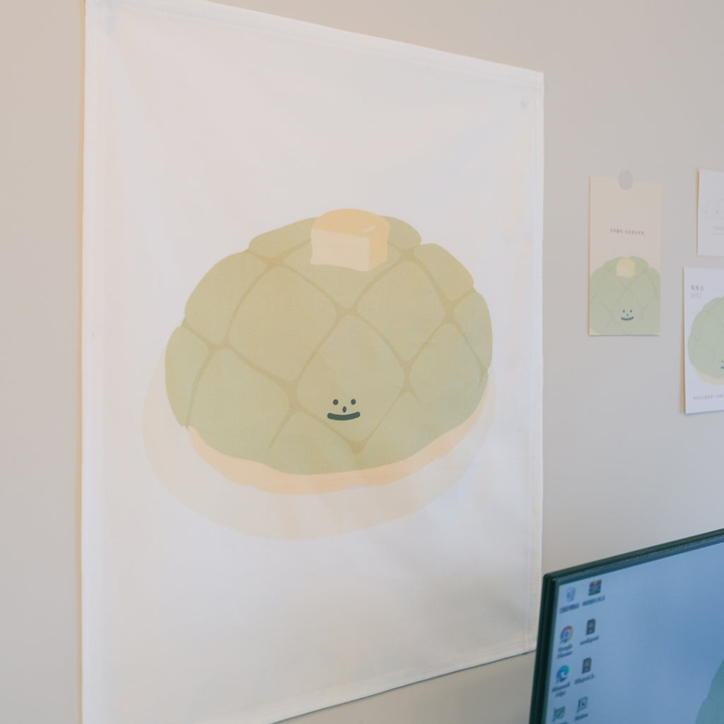 【LIFEMAGICHK】家居療癒插畫套裝｜6款卡片連裝飾掛布♡呱呱包